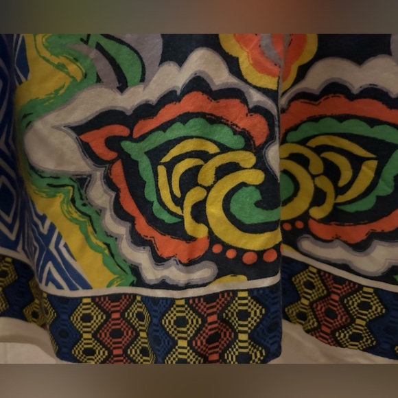 Jealous Tomato, L, loose fitting, smooth, Aztec tank top. Vivid colors, comfy. - Picture 9 of 11